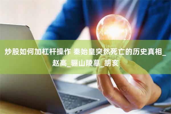 炒股如何加杠杆操作 秦始皇突然死亡的历史真相_赵高_骊山陵墓_胡亥